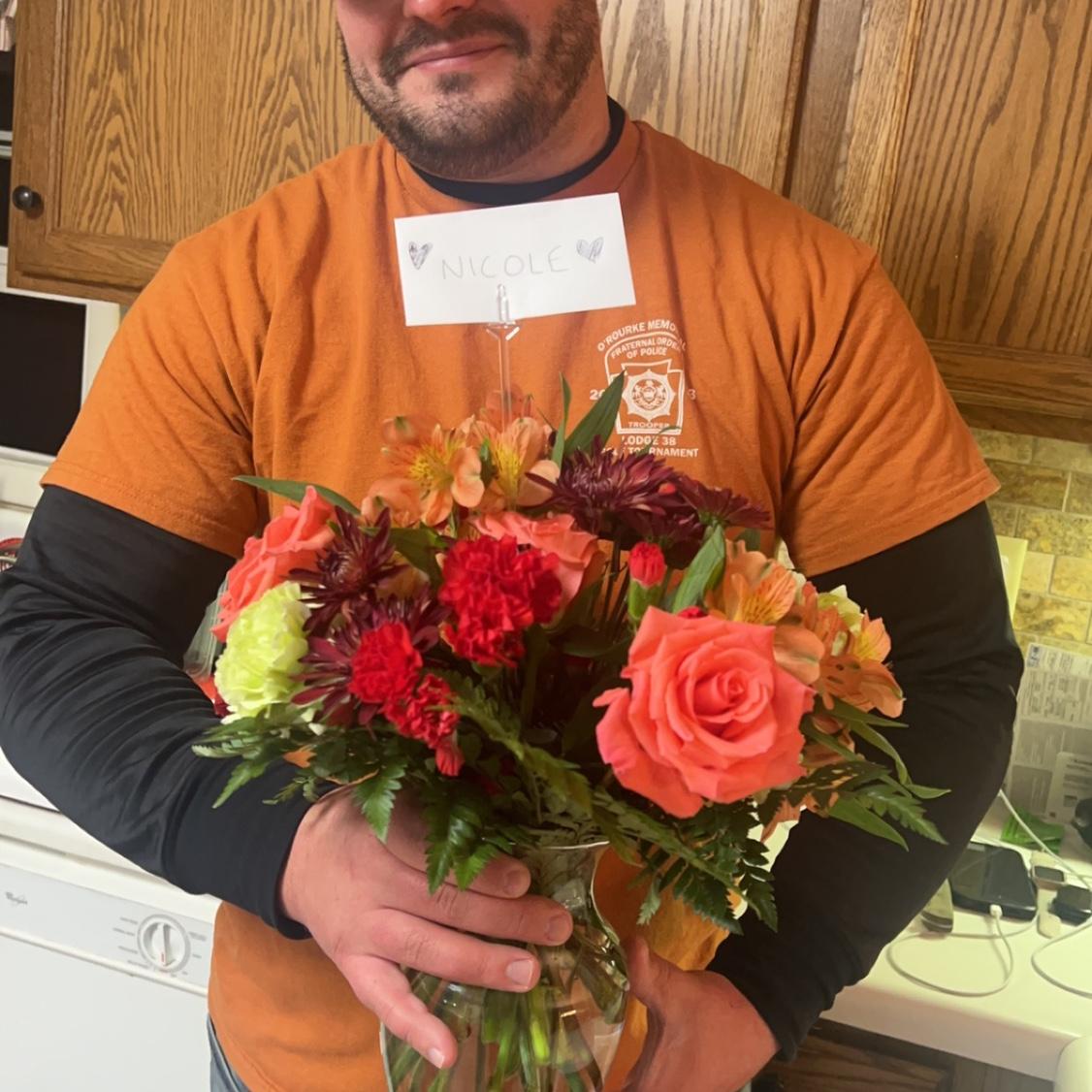 A surprise of flowers