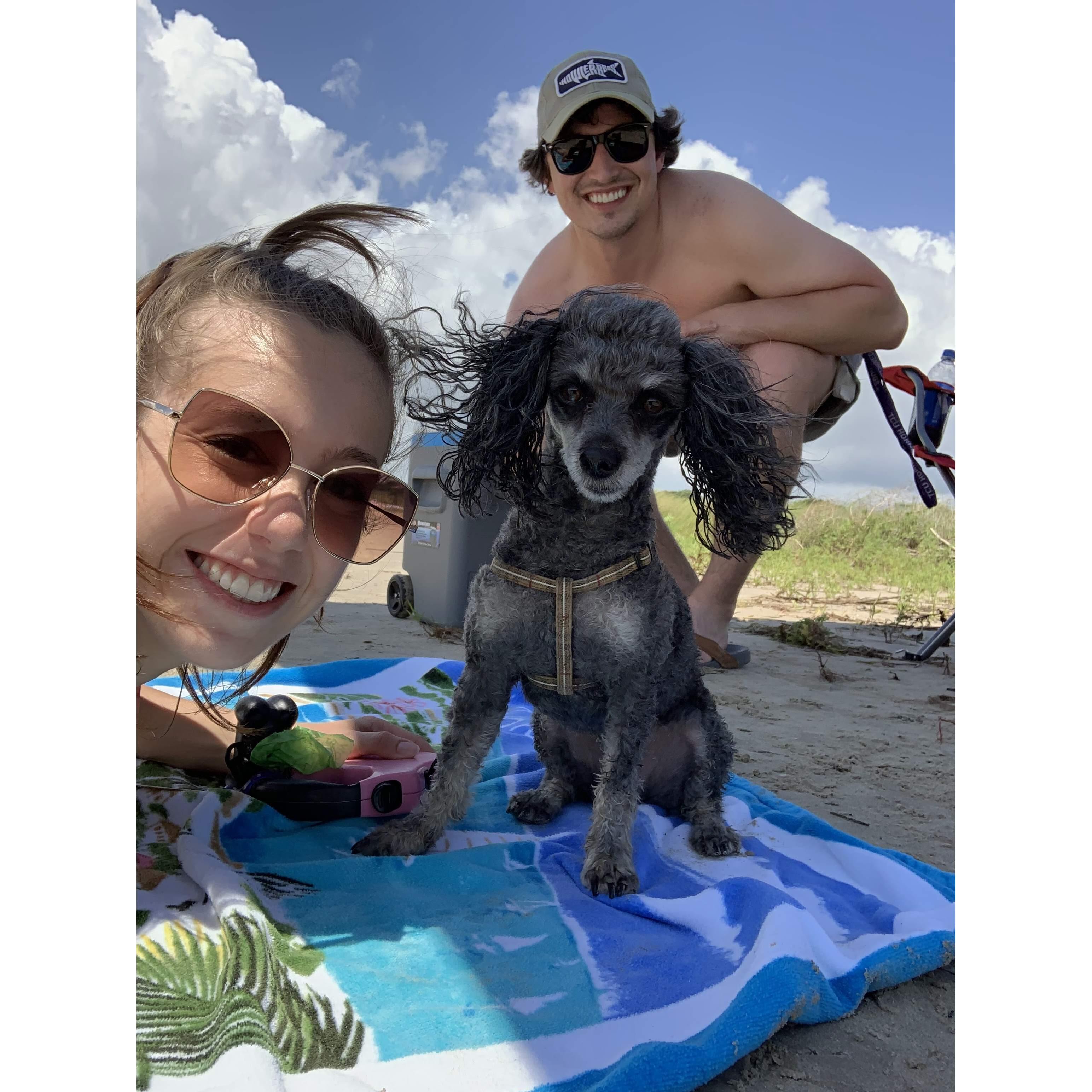 Beach near us in Pasadena, TX ~ 2019