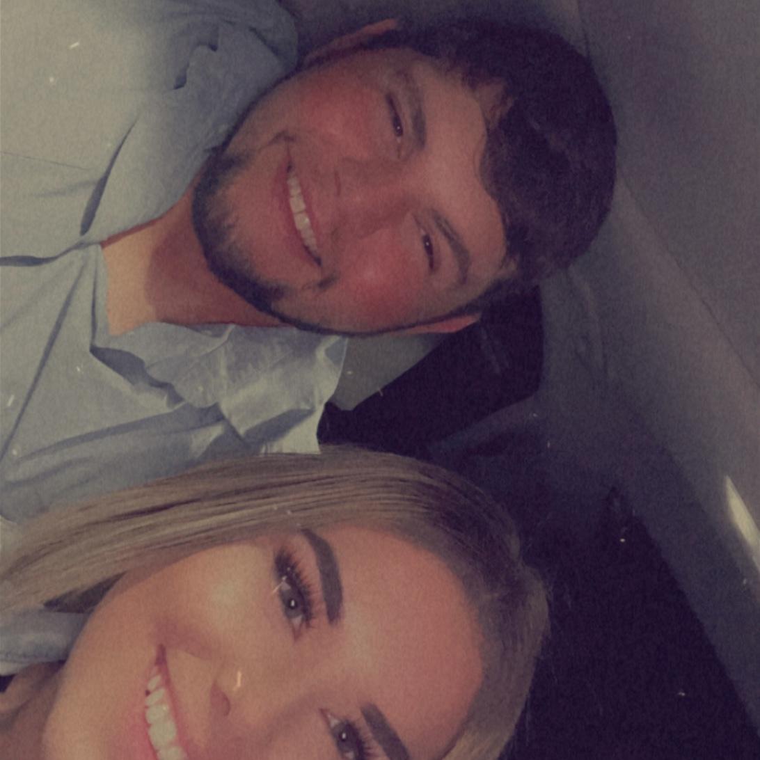 Our first picture together, newly dating 2022