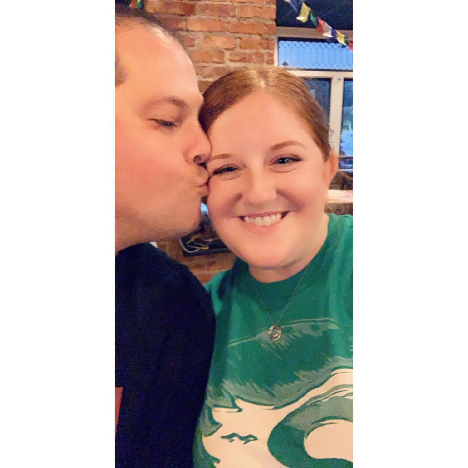 The day we got engaged! In Boone, NC. Happiest day of my life, thus far. ππ―