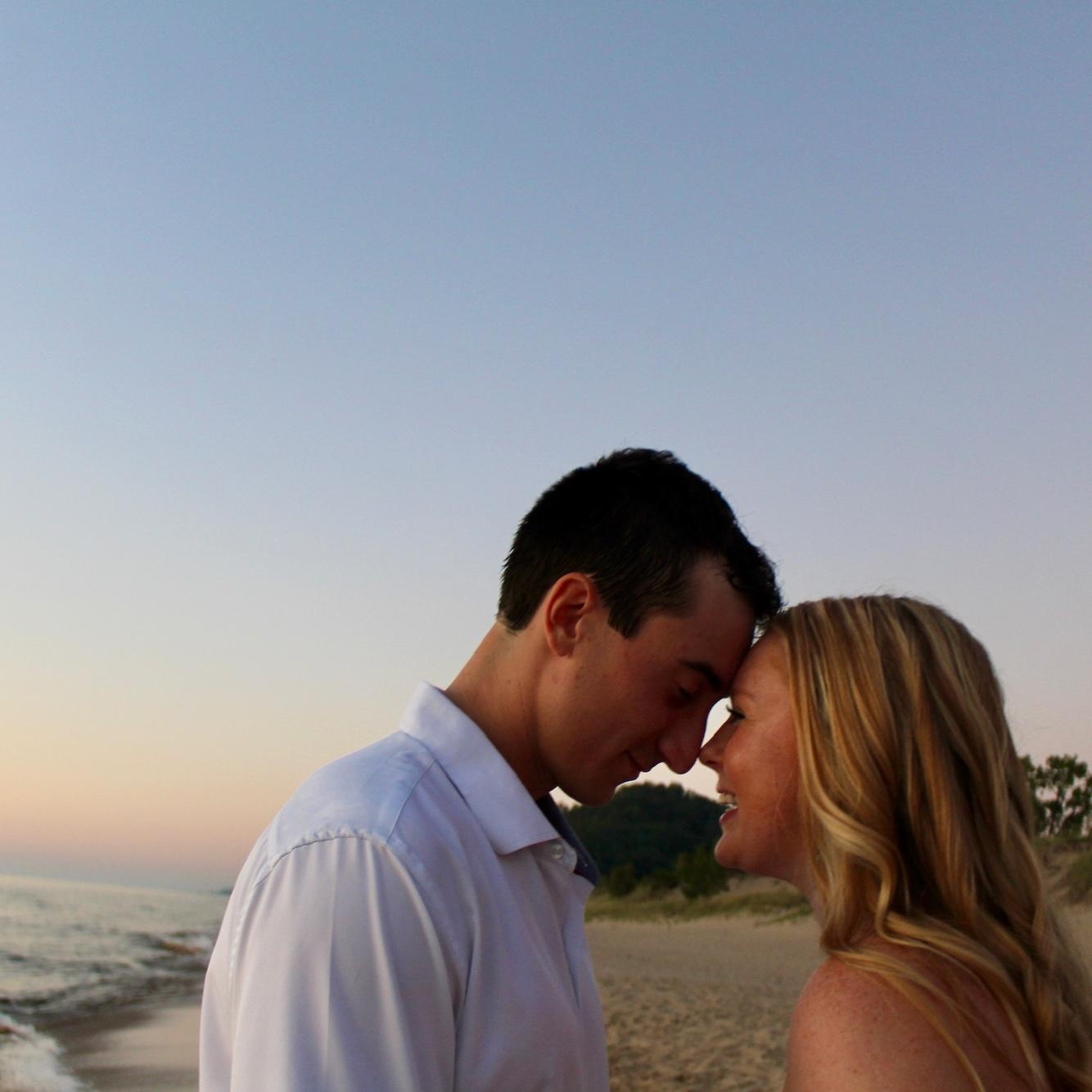 Saugatuck State Park Beach - Engaged!!💗