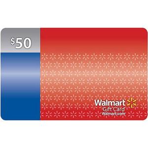 $50 Walmart Gift Card