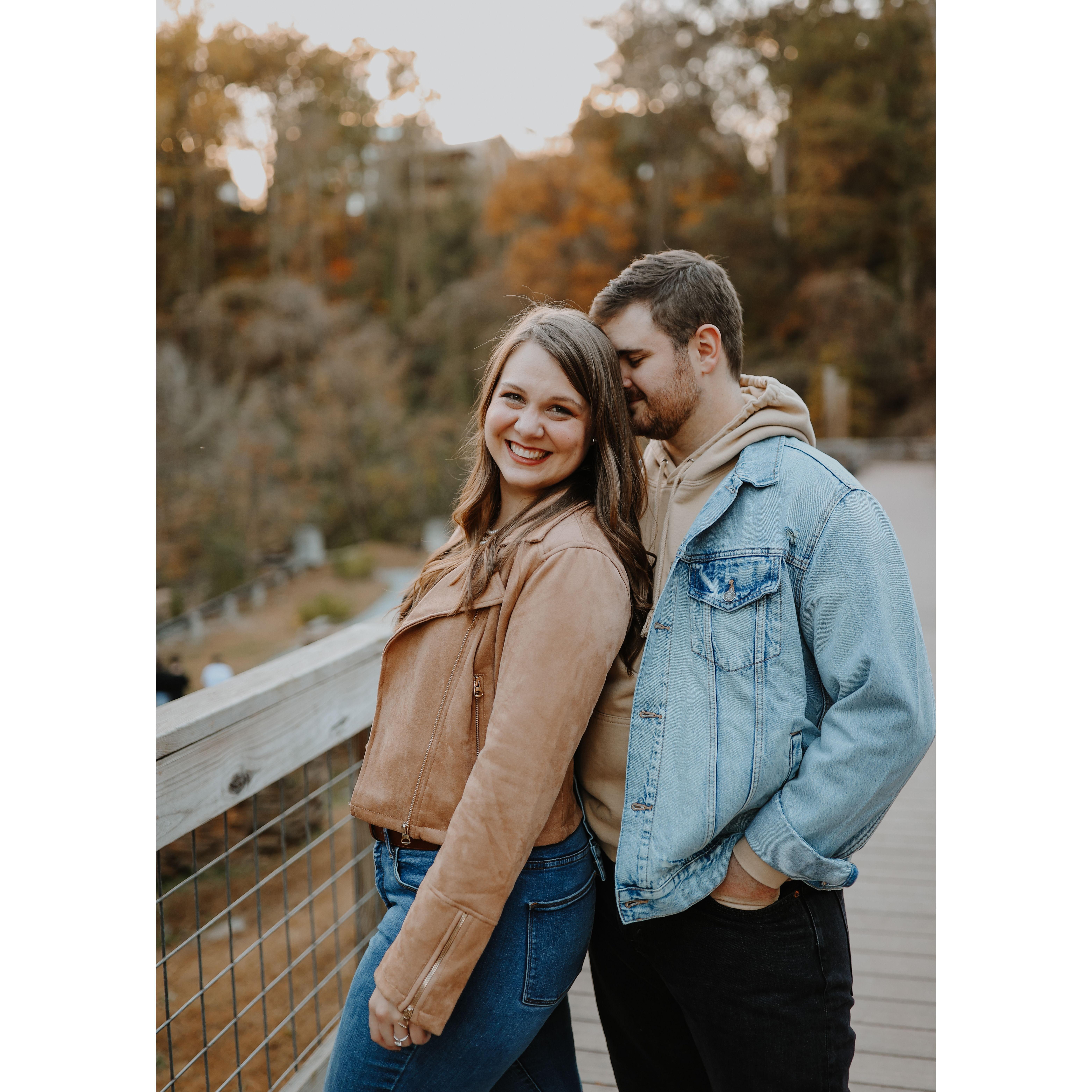 Some of our favorite photos from our engagement shoot.