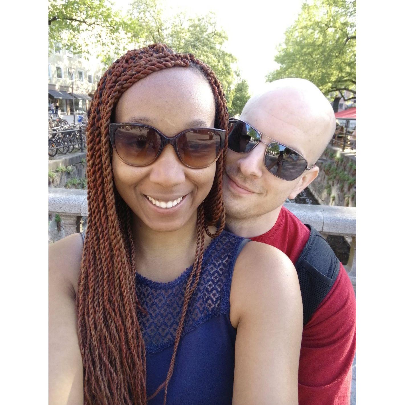 From our first trip together! We took a day trip from Stockholm to visit some of Sam's old friends in Uppsala.