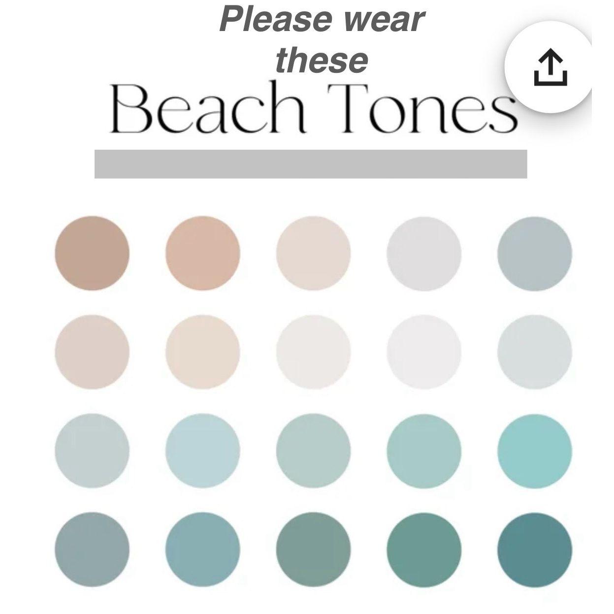 What to wear? Beach Tones