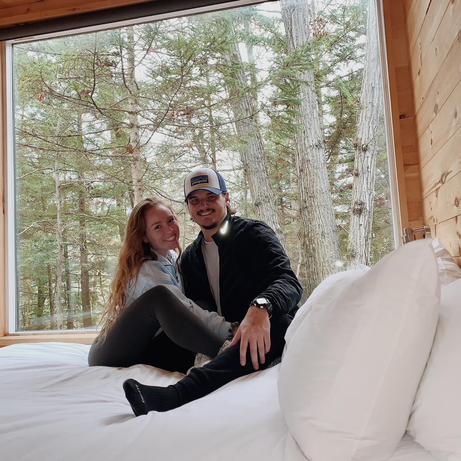 Our first weekend getaway just the two of us