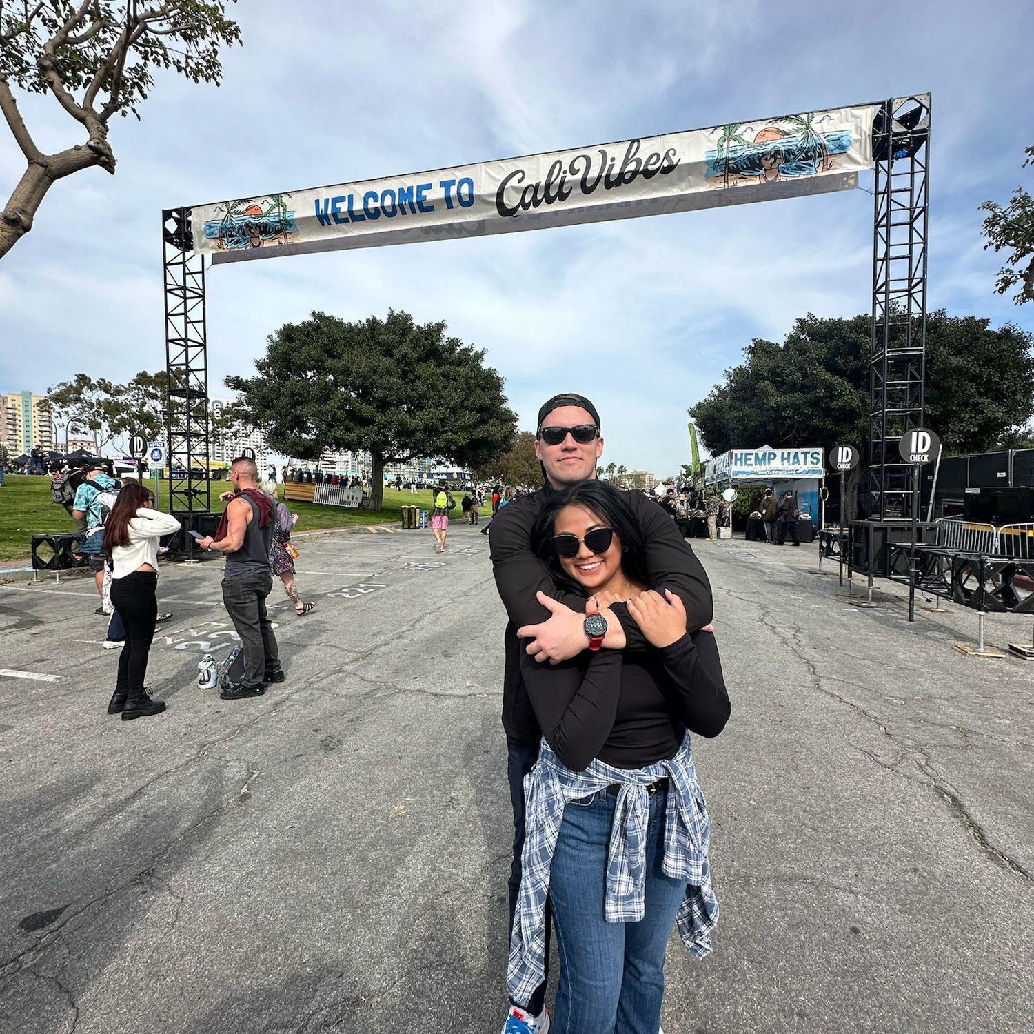Our first reggae festival together in California, February 2024!