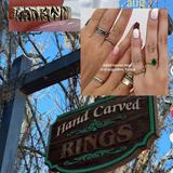 Handcarved Rings