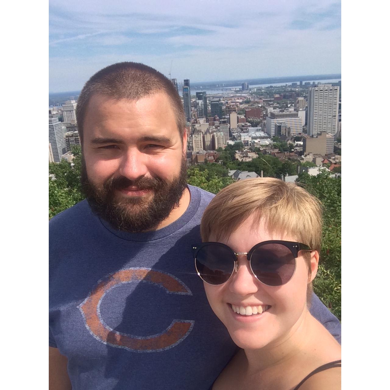 Most of our traveling during graduate school was for academic conferences or to visit family. This trip to Montreal was science-themed but we still managed to bike, hike, and eat lots of poutine!