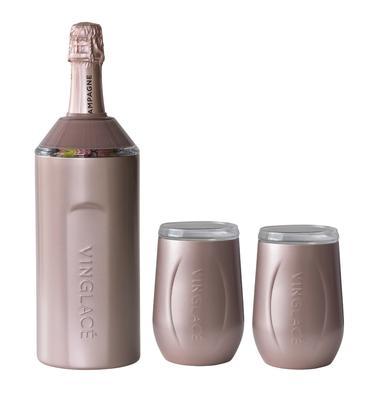 Vinglace Gift Set in Rose Gold