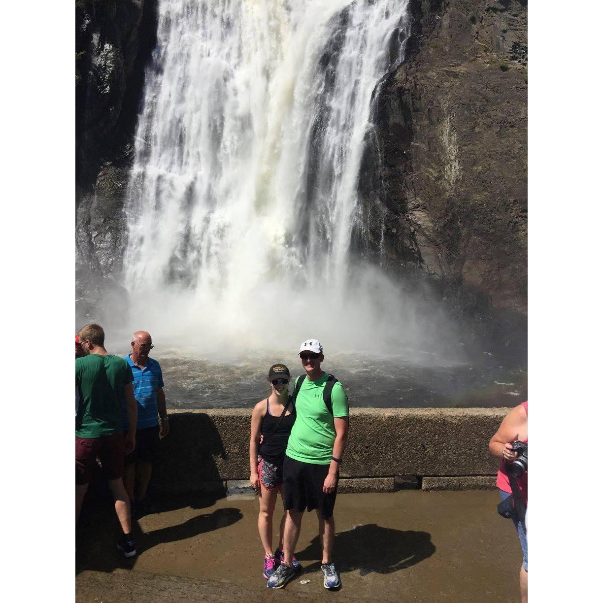 Kyle and Bridget love to travel. Canada