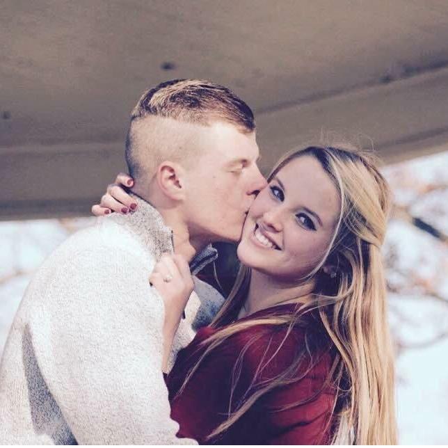 One of our engagement photos