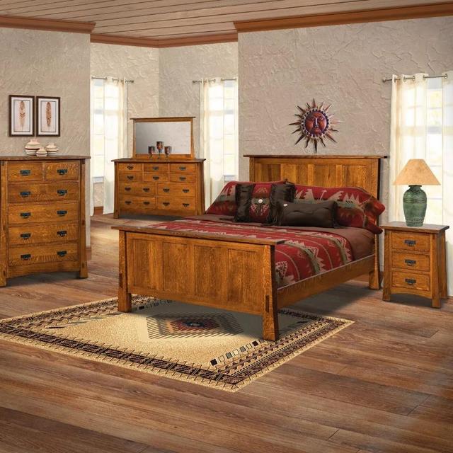 Mission King Bedroom suit