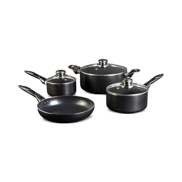 Basic Essentials 7-Pc. Nonstick Aluminum Cookware Set