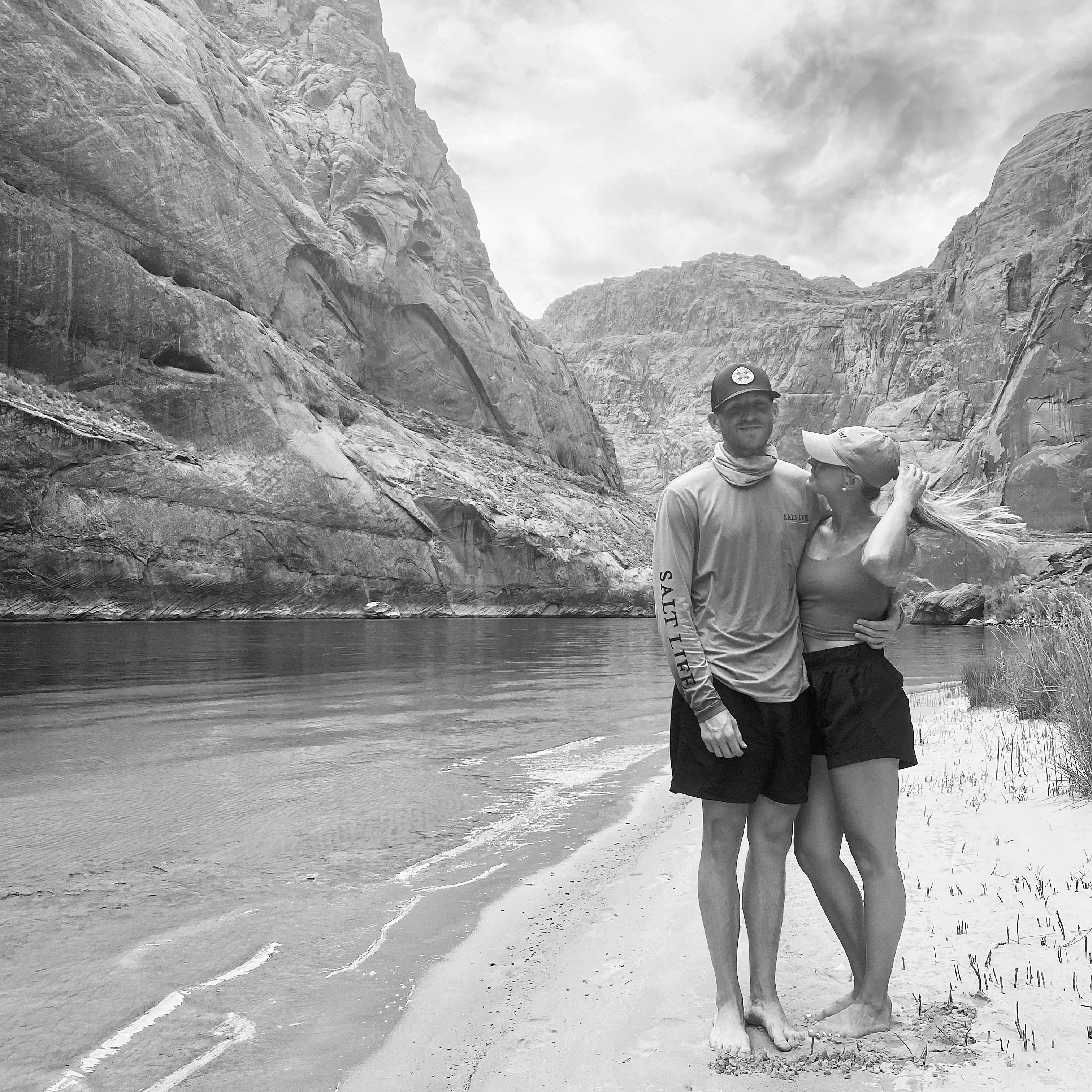 June 2021 - Pit stop while kayaking Horseshoe Bend