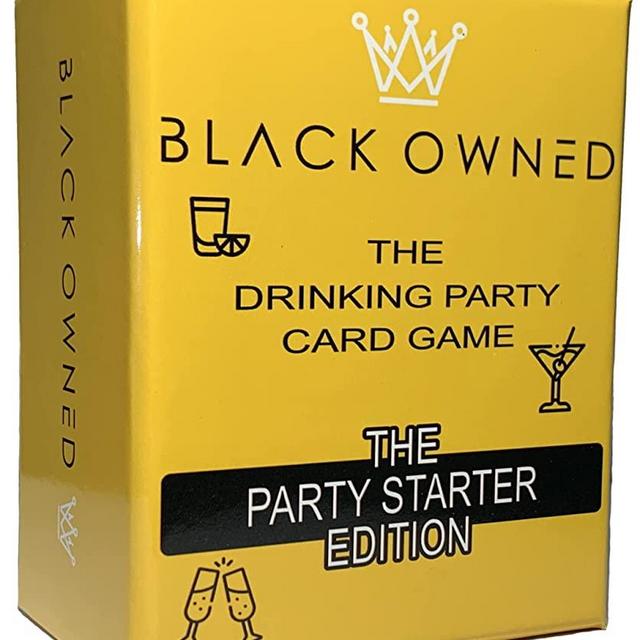 Black Owned | Party Starter Drinking Card Game | Great for African American Birthday | Bachelor | Bachelorette Girls Night Games for Adults | Black Owned Products for All Holiday Get Togethers |