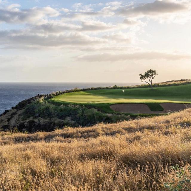 Golf for Two at Manele Golf Course on Honeymoon