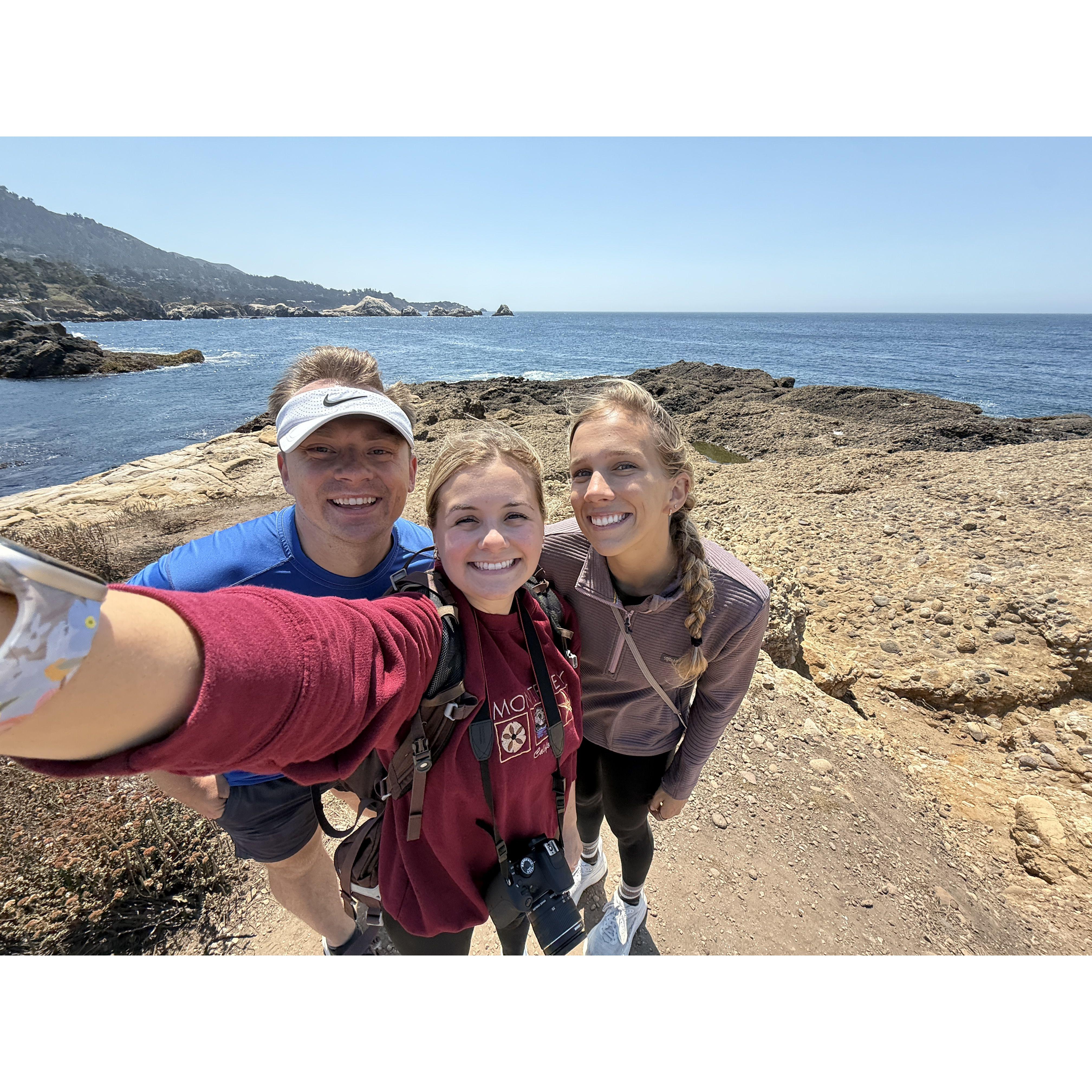 Our favorite spot in Monterey! Point Lobos! Sharing it with our favorite Tarpon wrangler.. Isabel... ask her about Tarpon