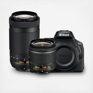 D5600 Camera & 2-Piece Lens Kit
