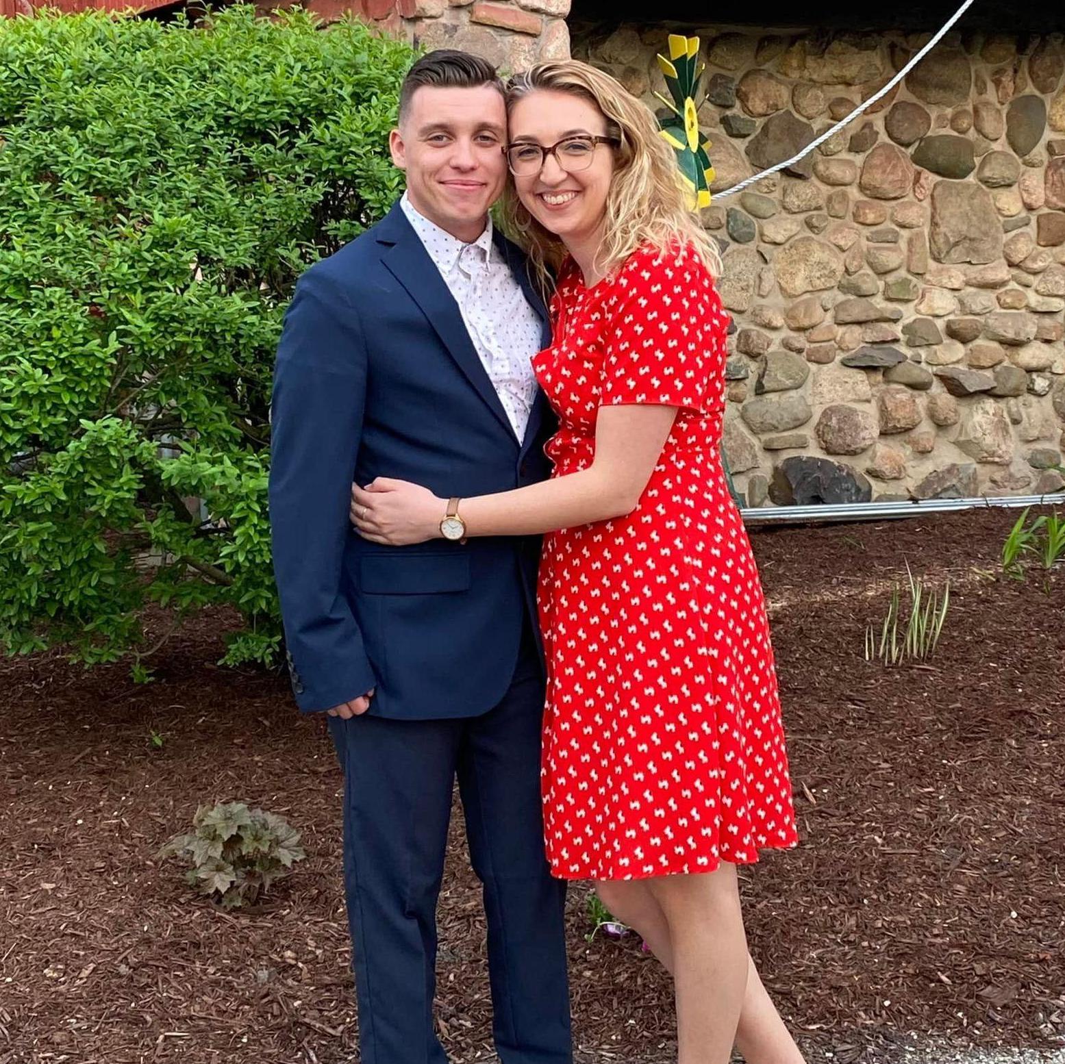 Our first wedding together!