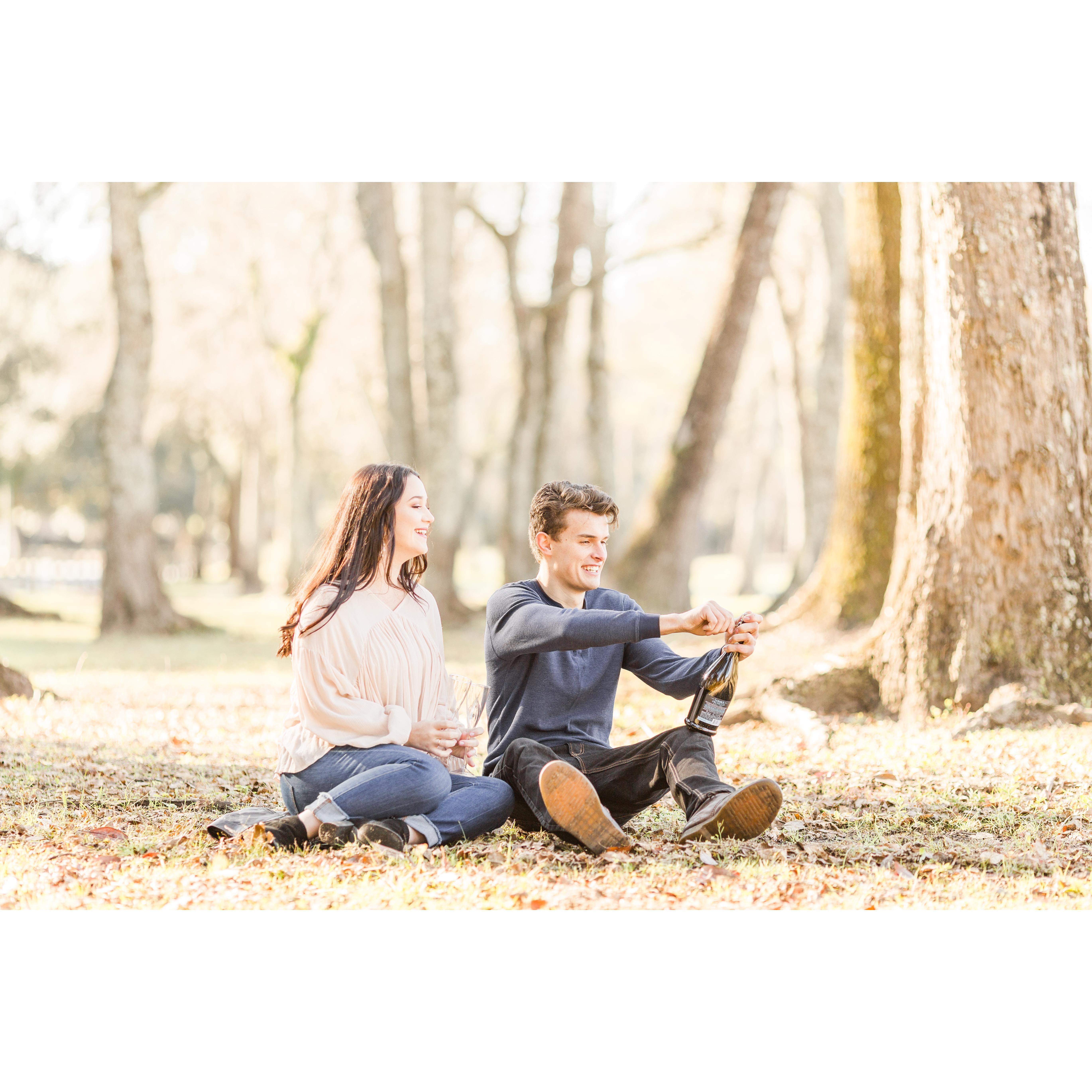 Our engagement session!