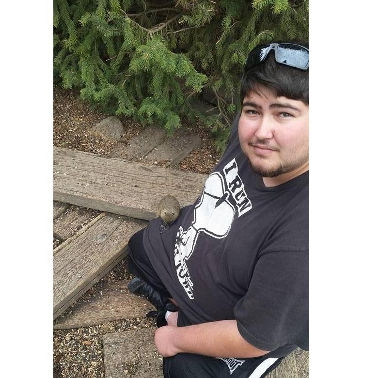 He Took me to the mountains and we got to feed chipmunks!!!