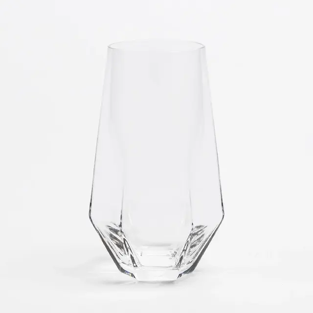 over&back 18 fl oz Facet Tall Tumbler Clear