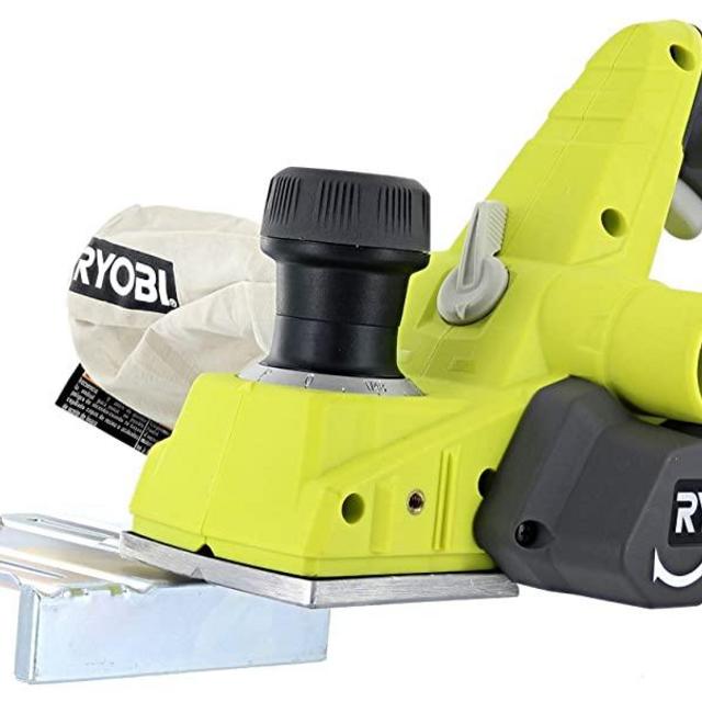 Ryobi HPL52K 6 Amp 16,500 RPM 3 1/4" Corded Hand Planer w/ Kickstand and Dual Dust Ports