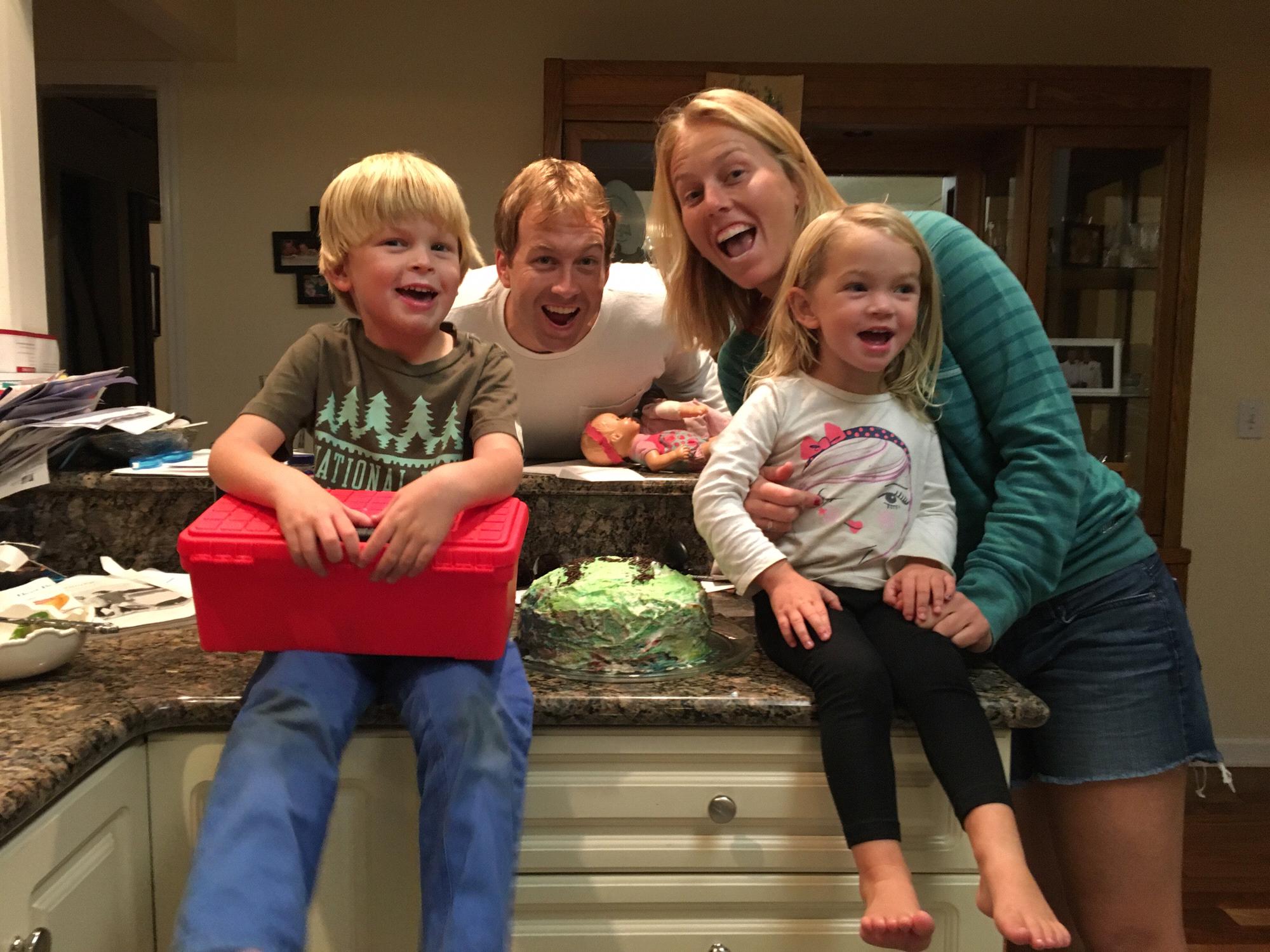 Baking cakes