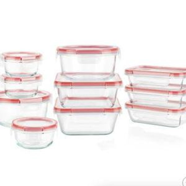 Pyrex 20pc Glass Freshlock Food Storage Set