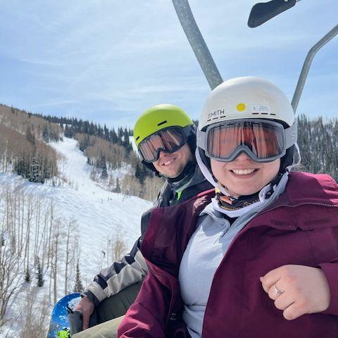 Our first ski trip together - Steamboat Springs, CO, February 2022
