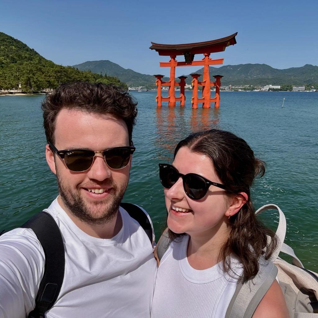 We had such a wonderful time together in Japan.
