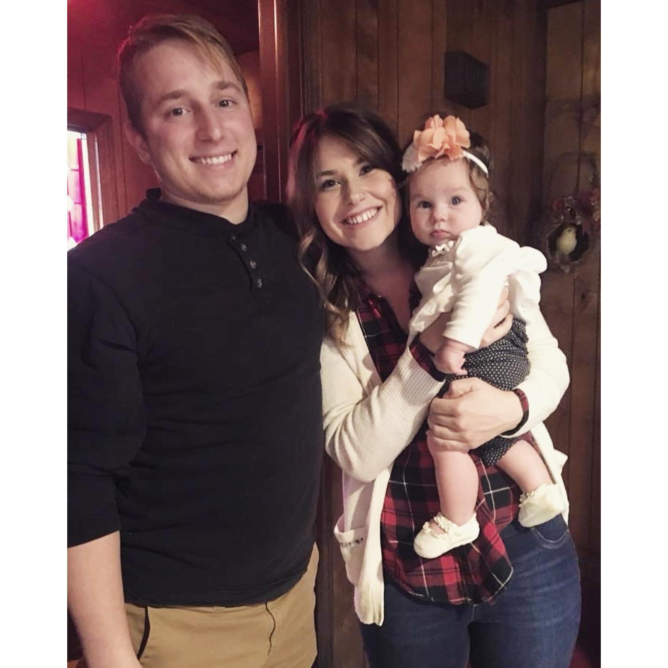 Presley's first Thanksgiving!