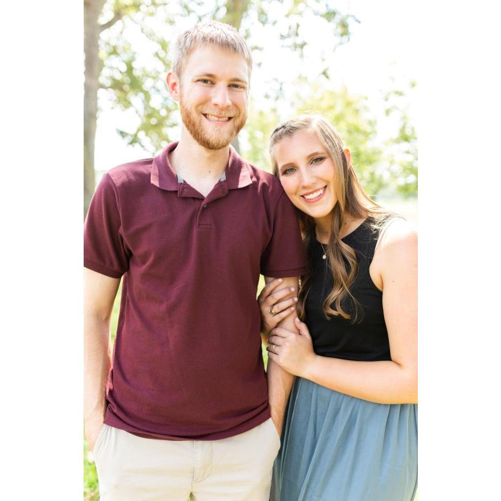 Engagement photos at Mel Mel's house-- October 2019