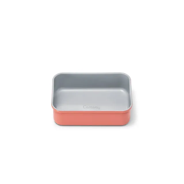 Caraway Home Nonstick Ceramic Small Rectangle Pan Perracotta