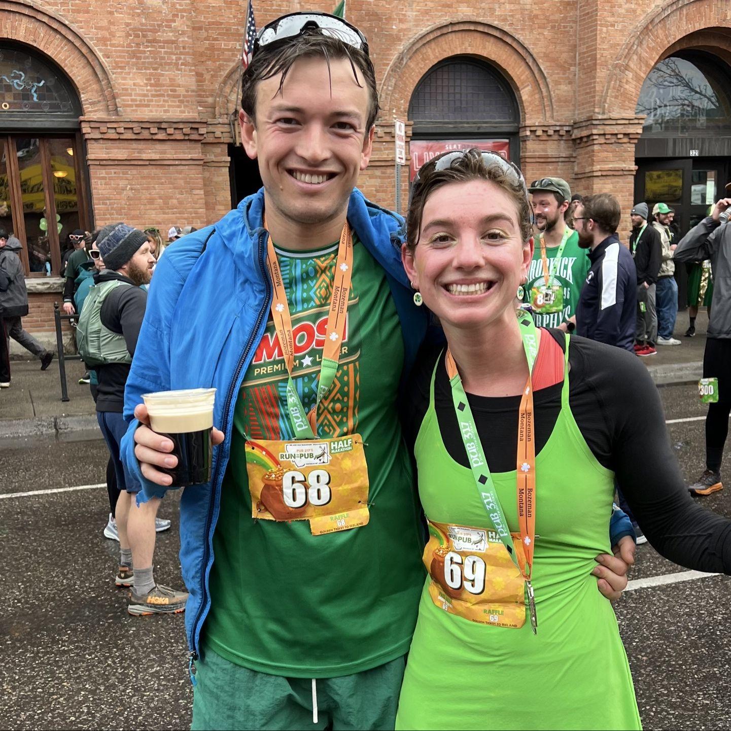Run to the Pub half marathon, March 2026!