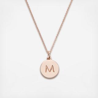 Rose Gold Intial Pendant