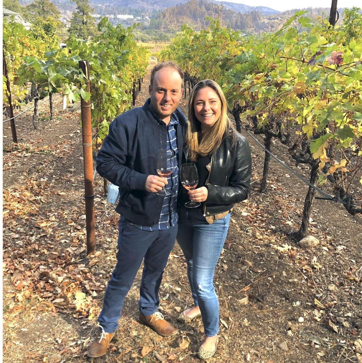 NOVEMBER 2020. TOUR OF NAPA CONTINUES WITH A TASTING AT AXR.