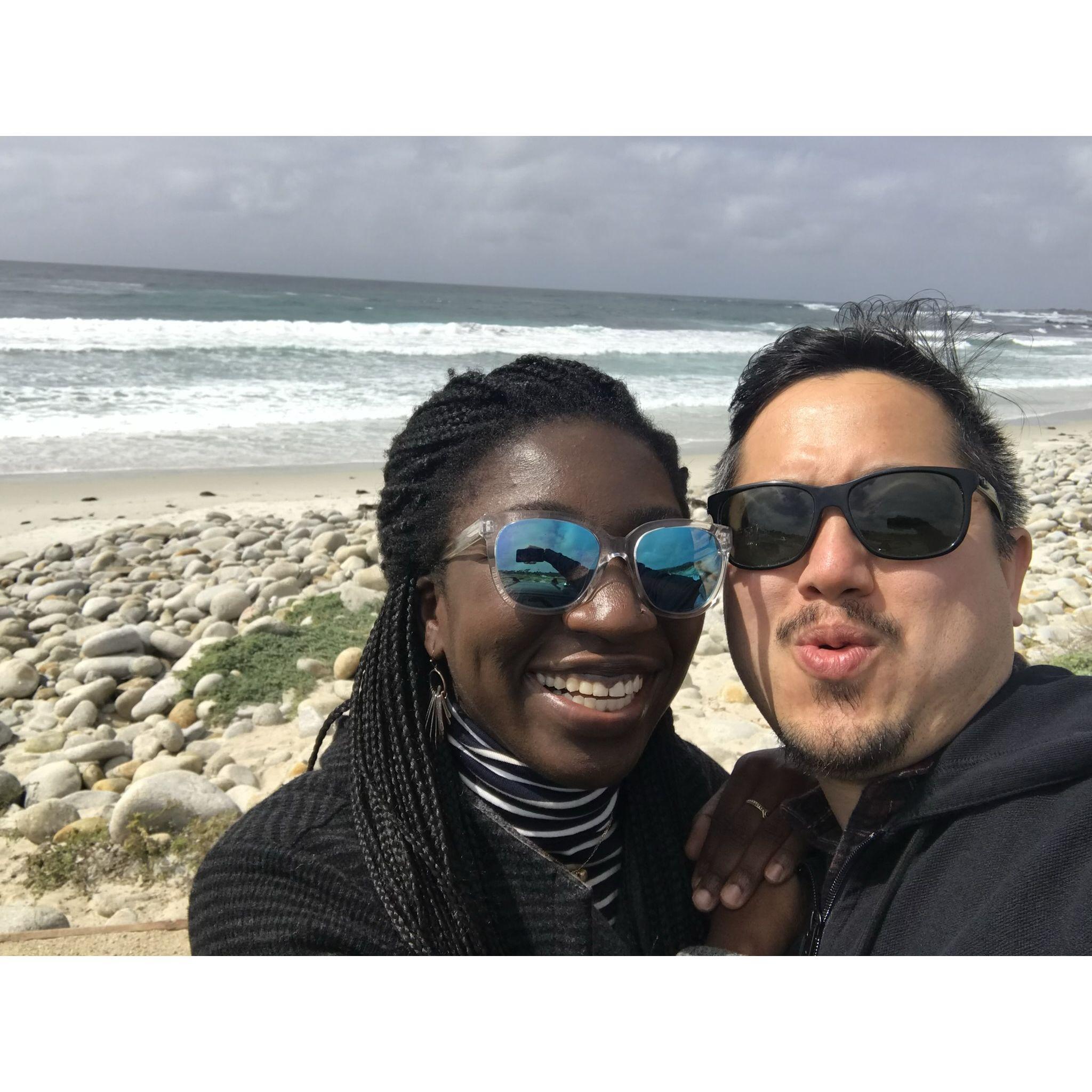 Our first out of town trip to Monterey!