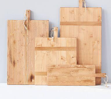 Reclaimed Pine Wood Rectangle Cheese Board