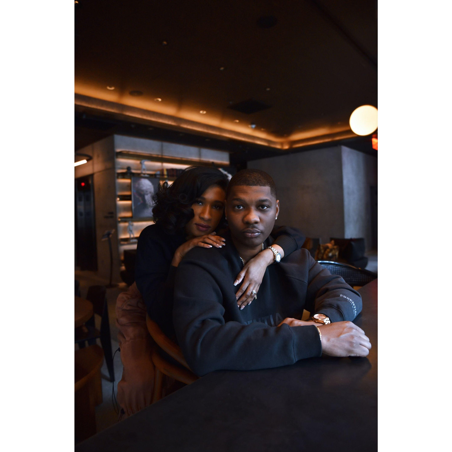This photos was giving Love Jones vibes. This is our all time favorite photo.
