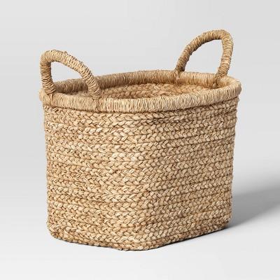 Small Rectangular Grass Basket