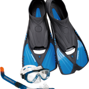 Camaro Travelset Complete Snorkel, Mask and Fin Set