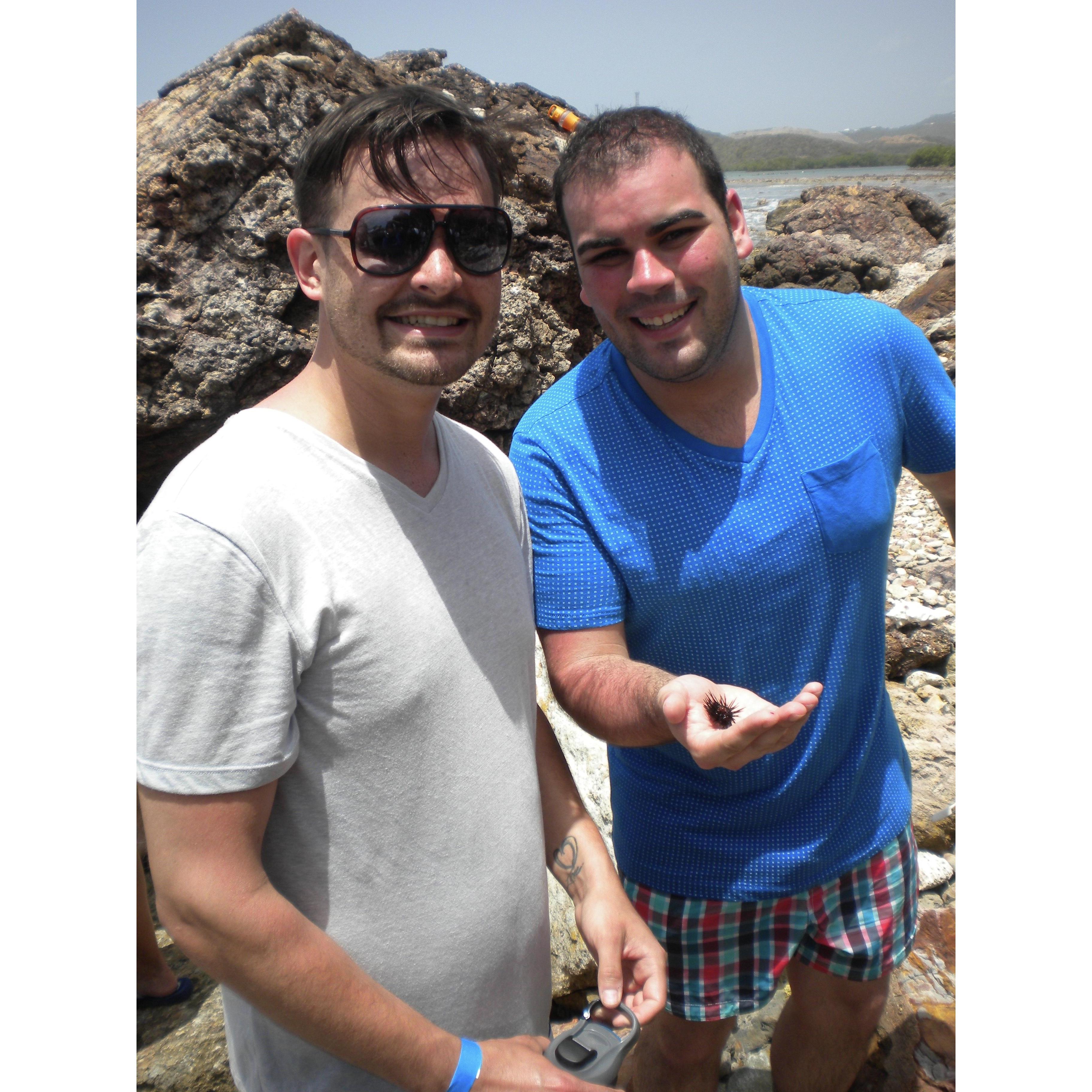 Kayaking and snorkeling the reefs of St. Thomas, 2015