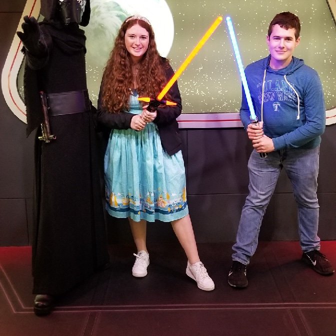 May the dork be with you - we love a good lightsaber battle!
