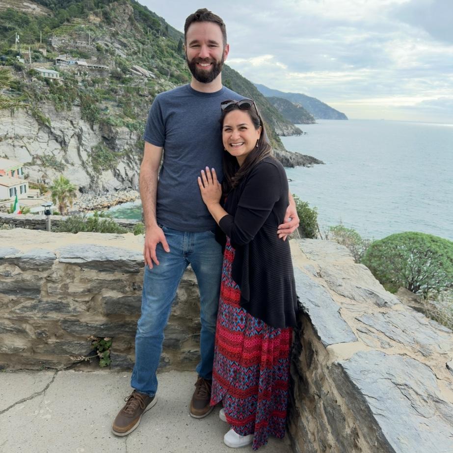 Brian proposed in Vernazza, one of the 5 towns in Cinque Terre, during our Italy trip in October ❤️