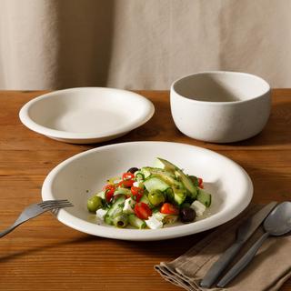 Corcisa Clay 12-Piece Dinnerware Set, Service for 4