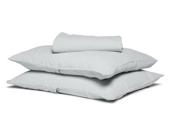 Blush Full Size Linen Sheet Set (Fitted sheet & 2 pillow cases)