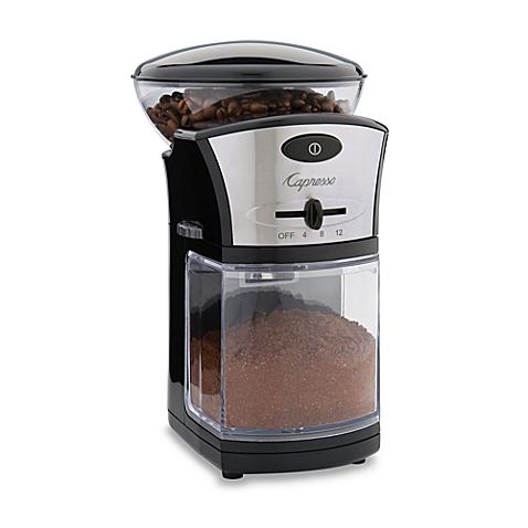 Capresso® Disk Coffee Burr Grinder