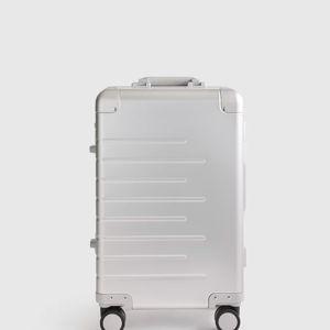 Aluminum Carry-On Suitcase - Silver